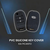 KIA Picanto PVC Silicone Key Cover – Model 2019–2024