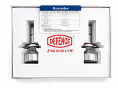 DEFENCE Super Bright LED Headlight 9005 – 1200W Max Power | 4 Copper Pipe Cooling System
