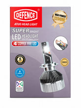 DEFENCE Super Bright LED Headlight 9005 – 1200W Max Power | 4 Copper Pipe Cooling System