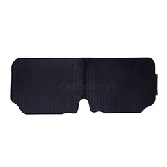 Honda City 2009–2020 PVC Rubber Floor Mat | Custom Fit Black Mix Design (3 Pcs Set)