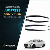 Hyundai Elantra TXR Air Press Sun Visor With Chrome 2021–2024 | Premium Fit