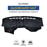 KIA Stonic Dashboard Mat Velvet 2021–2022 – UV Resistant, Heat Protection & Custom Fit
