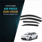 Toyota Prius TXR Air Press Sun Visor With Chrome 2009–2015 | Premium Fit