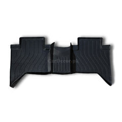 Toyota Hilux Vego TPE Floor Mats Black – 3PCS Set | Model 2016–2025