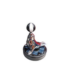 Solar Dashboard Perfume Sea Lion Style – Rotating Solar Car Air Freshener