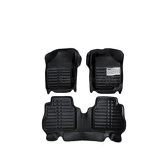 Suzuki Wagon R 5D Custom Black Floor Mats – 3 Pcs | Model 2014–2021